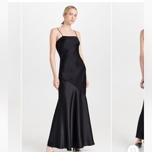 NWT loveshackfancy Oakland dress size 4 black